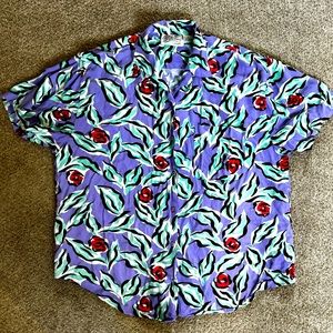 Vintage 90’s rare Nordstrom button up blouse